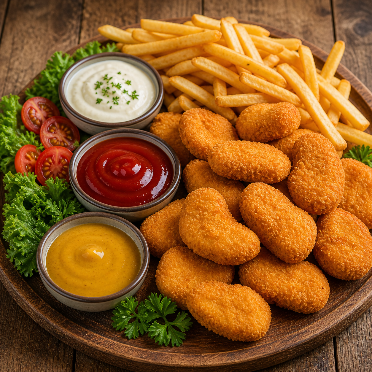 Chicken Nuggets Platte